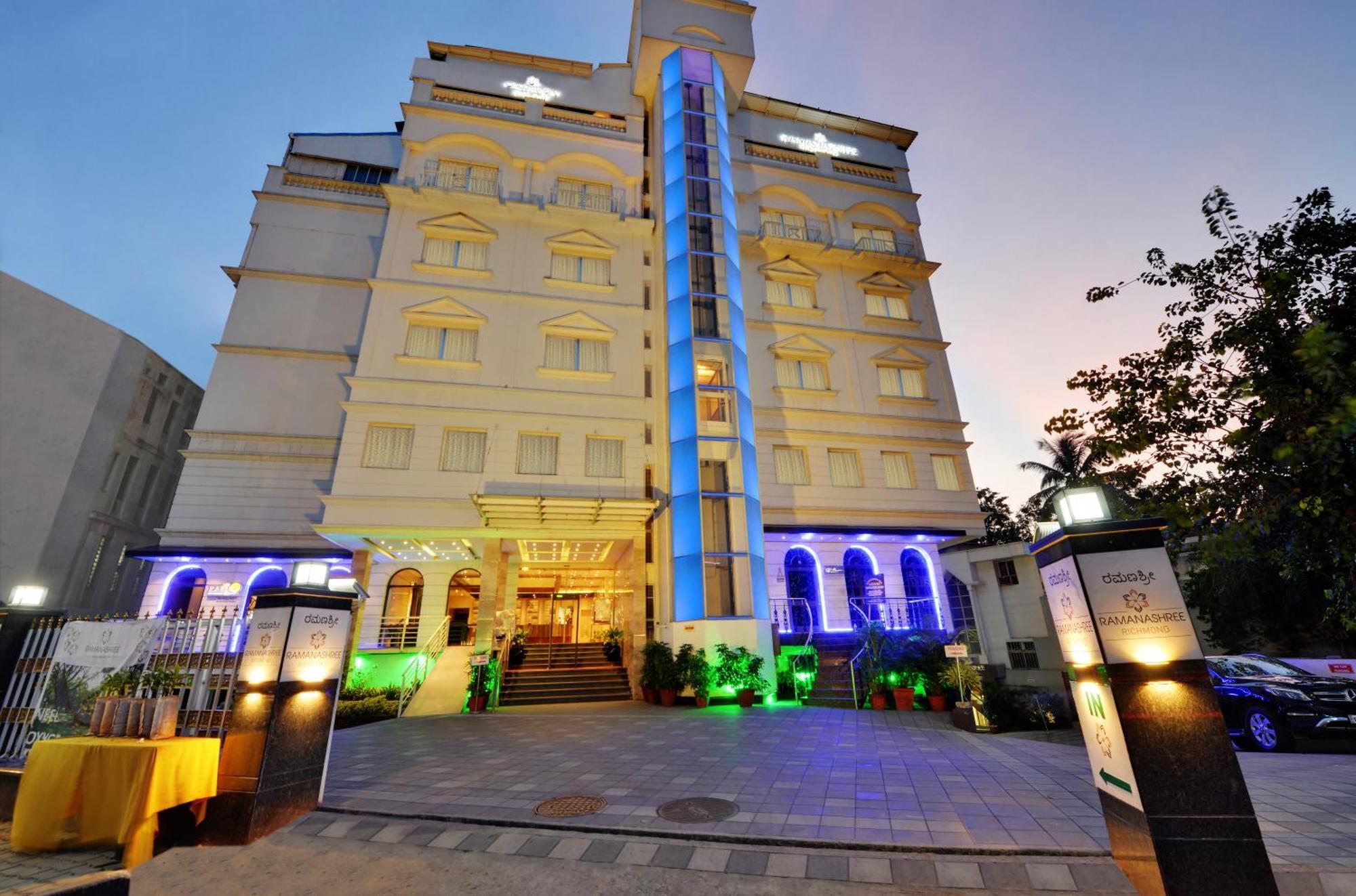 Hotel Ramanashree Richmond Bangalore Dış mekan fotoğraf